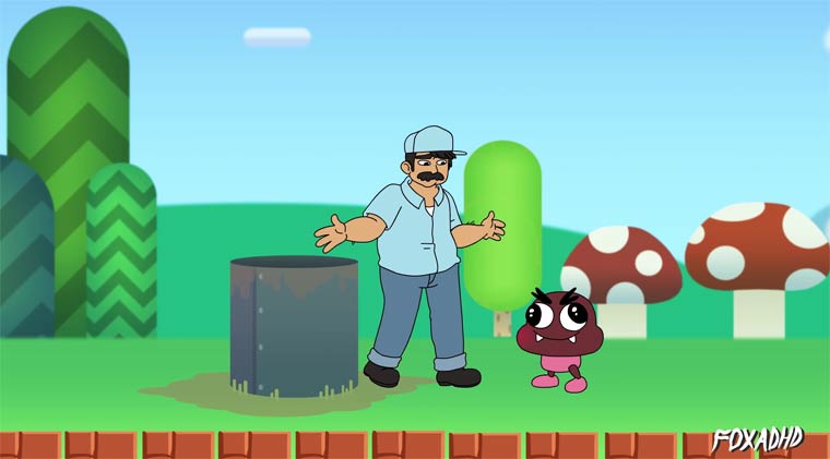 Youtube: Ein echter Klemptner in der Welt von Mario