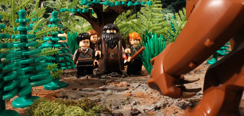 Lego Film: Hagrid pflegt den Rancor und mehr